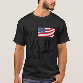 Camiseta Veteranos Apreciando A Bandeira Apoiada Pela Va So