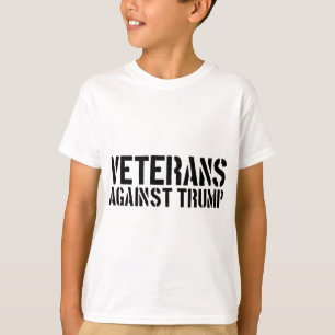 Camiseta Veteranos Contra Trump Anti-trump Veteranos Contra