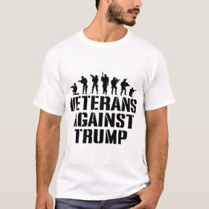 Camiseta Veteranos Contra Trump Anti-trump Veteranos Contra