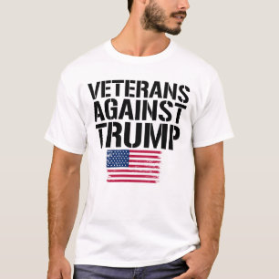 Camiseta Veteranos Contra Trump Anti-Trump Veterans Trump
