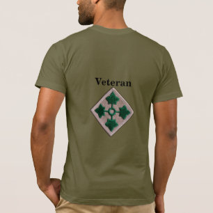 Camiseta Veteranos da 4ª infantaria Fort Carson