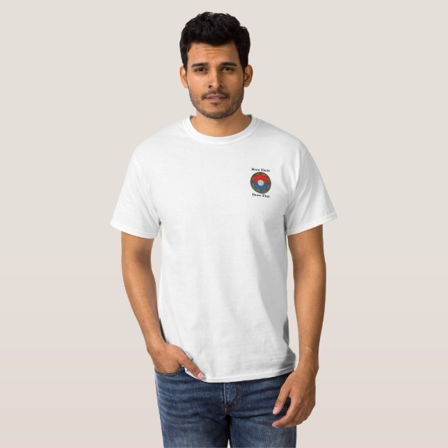 Camiseta Veteranos da Divisão de Infantaria do Exército 9.º (Frente Completa)