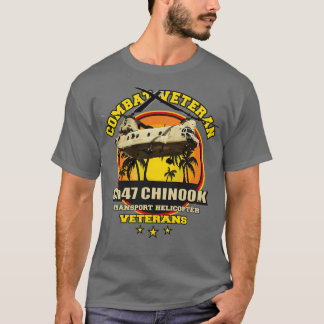 Camiseta Veteranos do Chinook CH47