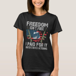 Camiseta Veteranos dos Estados Unidos