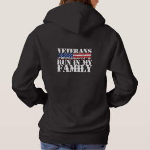 Camiseta Veteranos Militares Correm em Minha Família - Corr