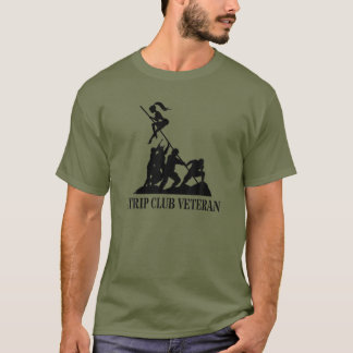 Camiseta Veteranos Militares Engraçados e Aposentados