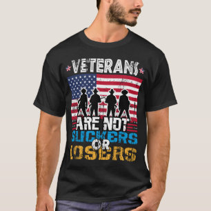 Camiseta Veteranos Não São Otários Nem Perdedores Voto Anti