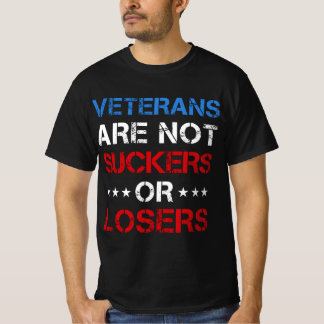 Camiseta Veteranos não são otários ou perdedores