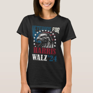 Camiseta Veteranos Para Harris Wheimer 2024 Votação Tim W K