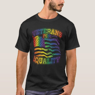 Camiseta Veteranos Para Igualdade Para Veteranos Militares 