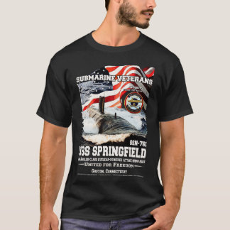 Camiseta Veteranos submarinos USS Springfield SSN761