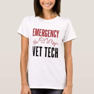 Camiseta Veterinária de Cuidados Críticos de Emergência Vet