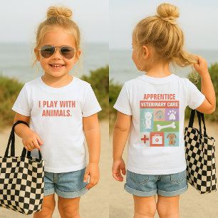 Camiseta Veterinária Profissional Icônica Projetada Persona