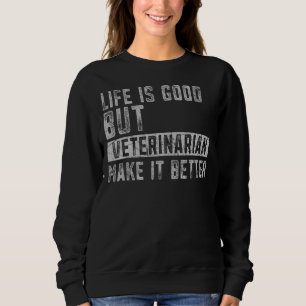 Camiseta Veterinária Torna Melhor Medicina Animal