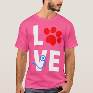 Camiseta Veterinária Veterinária Veterinária Vet T