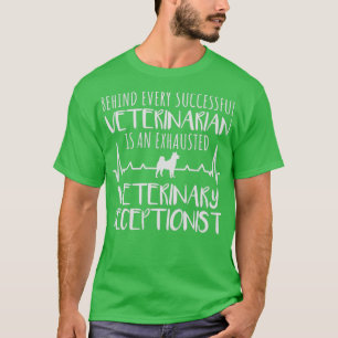 Camiseta Veterinária Veterinária Veterinária Vet Tech Assi