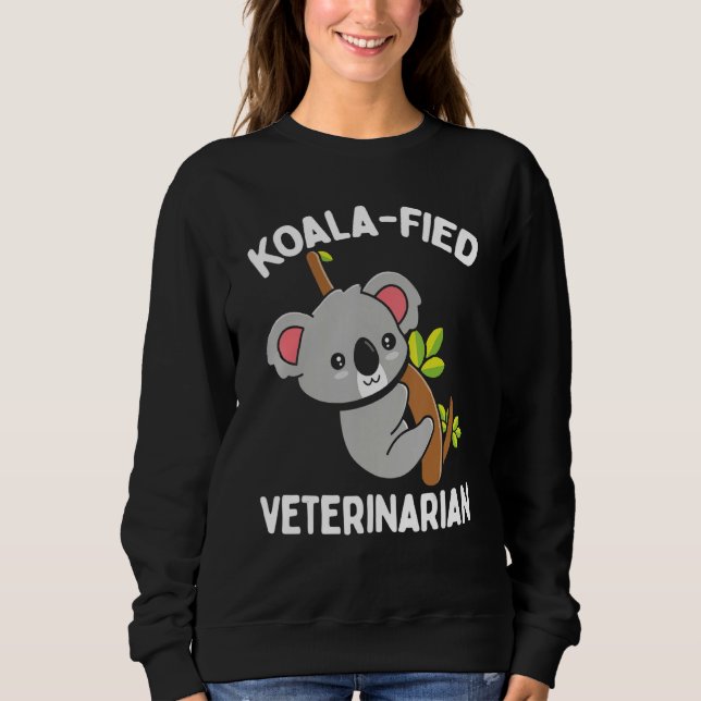 Camiseta Veterinarian Appreciaton Koalafied Vet School Koal (Frente)