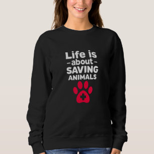 Camiseta Veterinarian Vet Tech Assistant Life É Sobre Savi