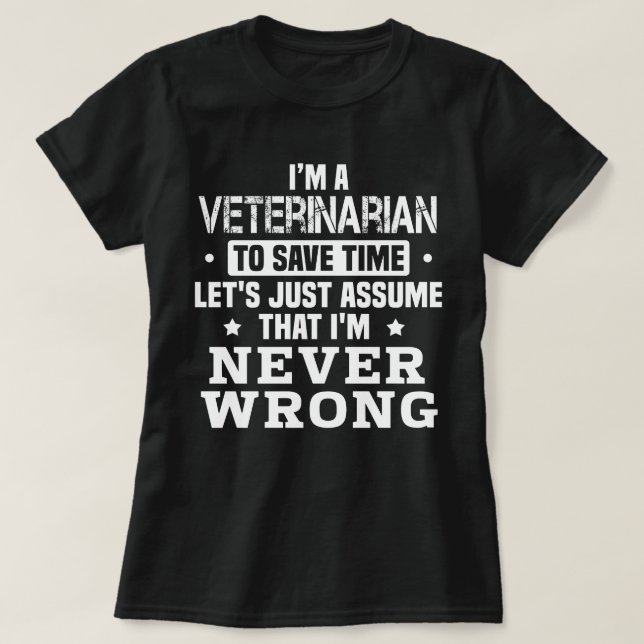 Camiseta Veterinário (Frente do Design)
