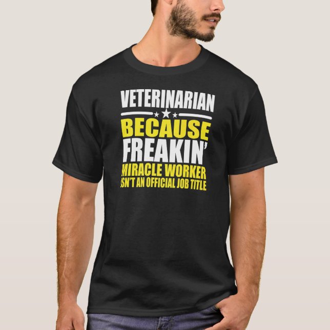 Camiseta Veterinário (Frente)