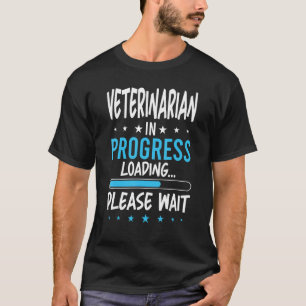 Camiseta Veterinário em Andamento