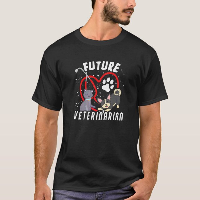 Camiseta Veterinário Futuro (Frente)