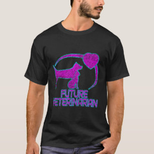 Camiseta Veterinário Futuro - Presente De Excelente Para O 