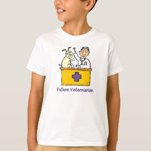 Camiseta Veterinário Futuro - Rapaz