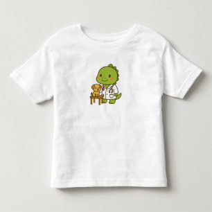 Camiseta Veterinário Kawaii Dinossauro – Trabalhos de Dino