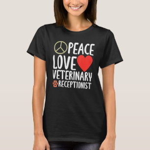 Camiseta Veterinário Medicine Vet Tech Veterinary Recept
