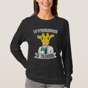 Camiseta Veterinário Na Formação De Médico Animal Future Ve