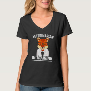 Camiseta Veterinário Na Formação De Médico Animal Future Ve