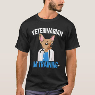 Camiseta Veterinário Na Formação De Médico Animal Future Ve