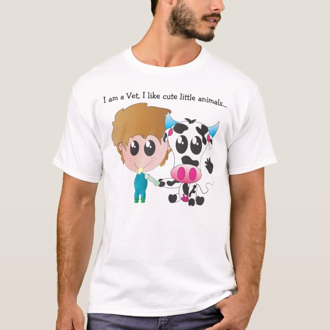 Camiseta Veterinário para dentro (Frente)