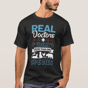 Camiseta Veterinário Para Homens Médico Veterinário