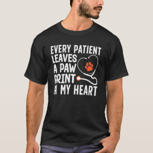 Camiseta Veterinário Para Homens Mulheres Pet Veterinária