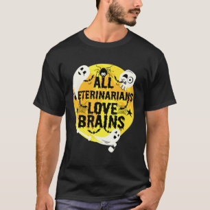 Camiseta Veterinários Adoram Cérebros