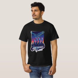 Camiseta Vetor Ciber-Natureza
