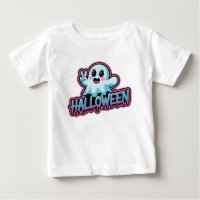 Vetor de neon halloween brilhante