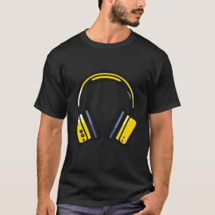 Camiseta Vetor de Vibes Maravilhosos da Cidade do Fone de O