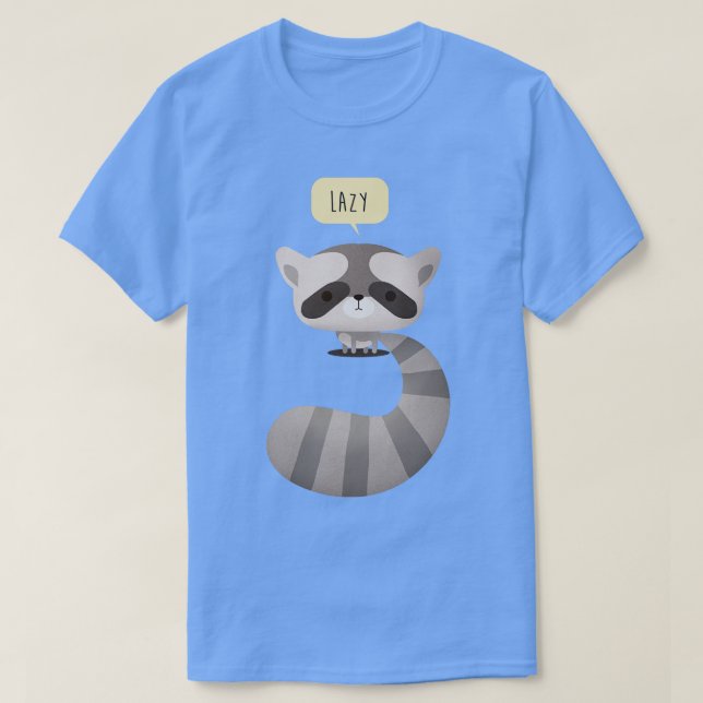 Camiseta Vetor Raccoon (Frente do Design)