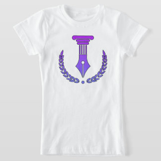 Camiseta Vetor Roxo e Preto