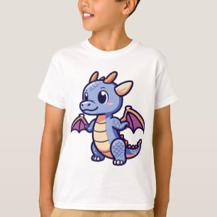Camiseta Vetorial de Estilo Anime com Mascote de C