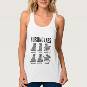 Camiseta Vetorial de Pun Médico de Cães de Laborat