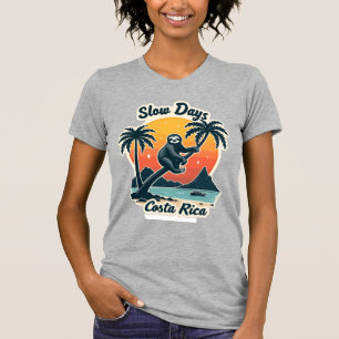 Camiseta Vetorial de Viagem do Sol Poente Vintage 