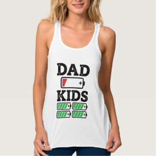Camiseta Vetorial Engraçada Bateria Crianças Pai D
