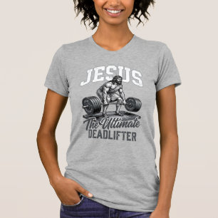 Camiseta Vetorial Vintage Jesus Ultimate Deadlifte