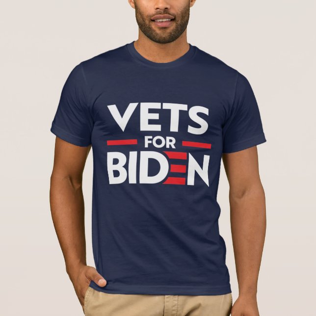 CAMISETA VETS PARA JOE BIDEN (Frente)