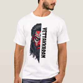 Camiseta Vettakaaran - Theyyam Hunter Estilizado