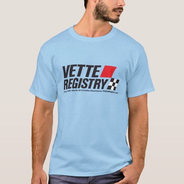 Camiseta Vette Registry Men's Tee (Frente)
